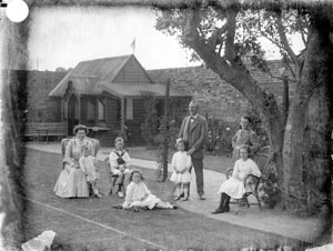 The Fisher family of Huntingdon, 1910